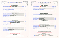 Apple Tree Specials Menus